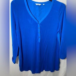 Reitmans Bright Blue Top Size Large